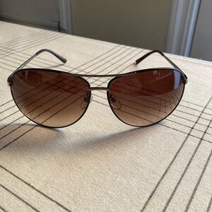 UNISEX Givenchy Brown Aviator Sunglasses